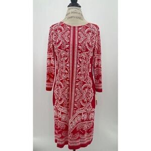 TASH AND SOPHIE NWT Long-Sleeve Print Dress US 6